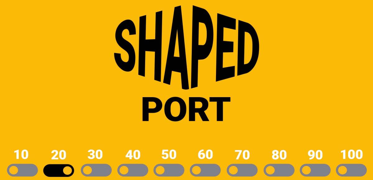 shaped port